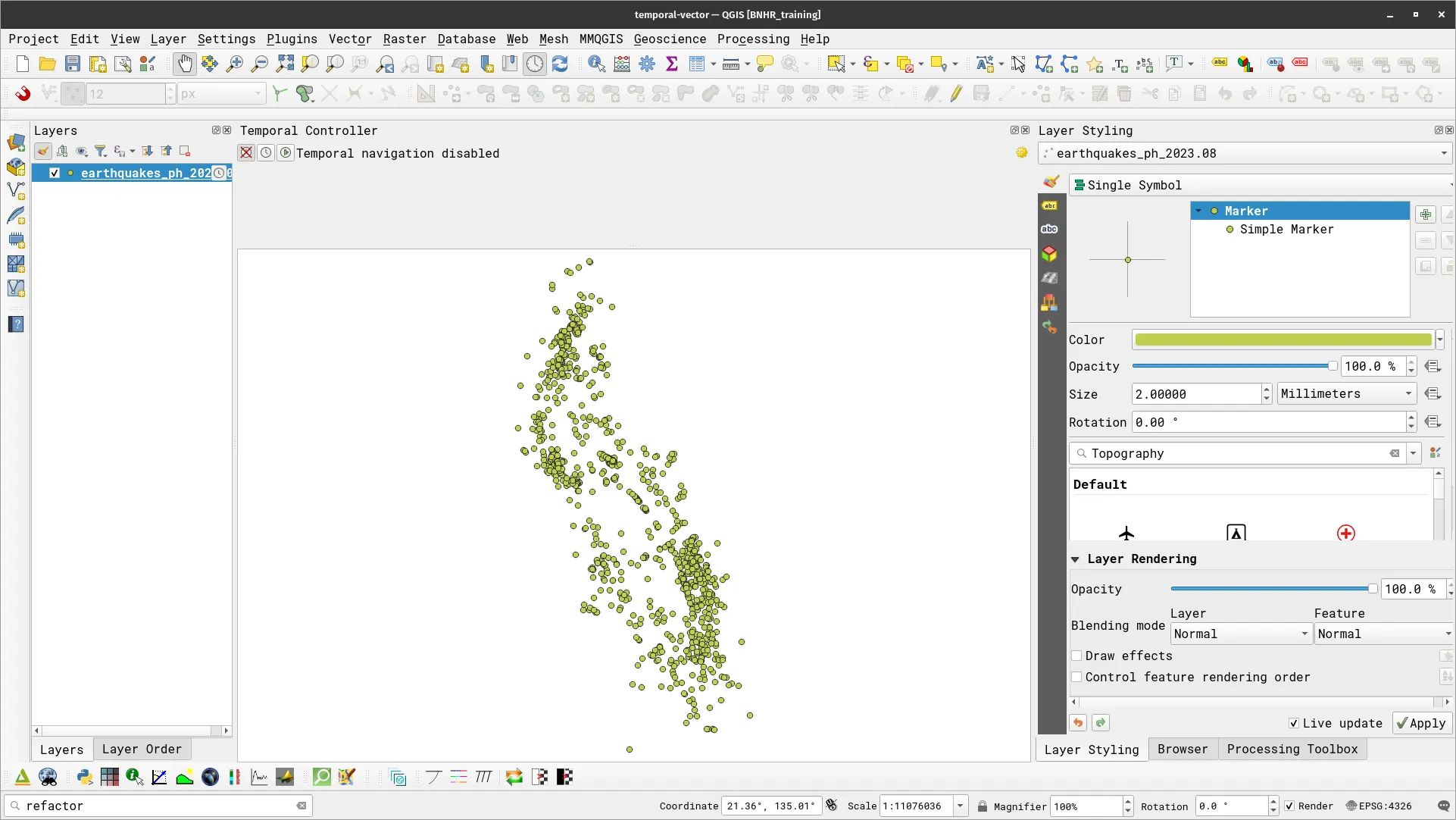 Earthquakes in the Philippines (August 2023)