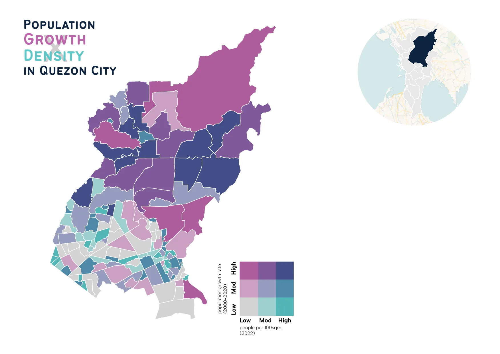 Output of Exercise 1.1. Adding multiple maps to the same layout