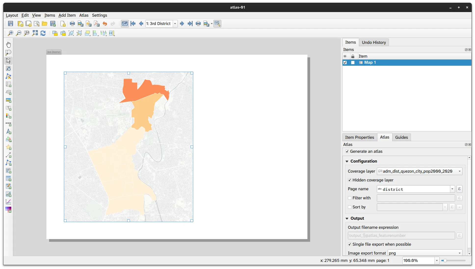 Atlas showing only the region of interest (2)