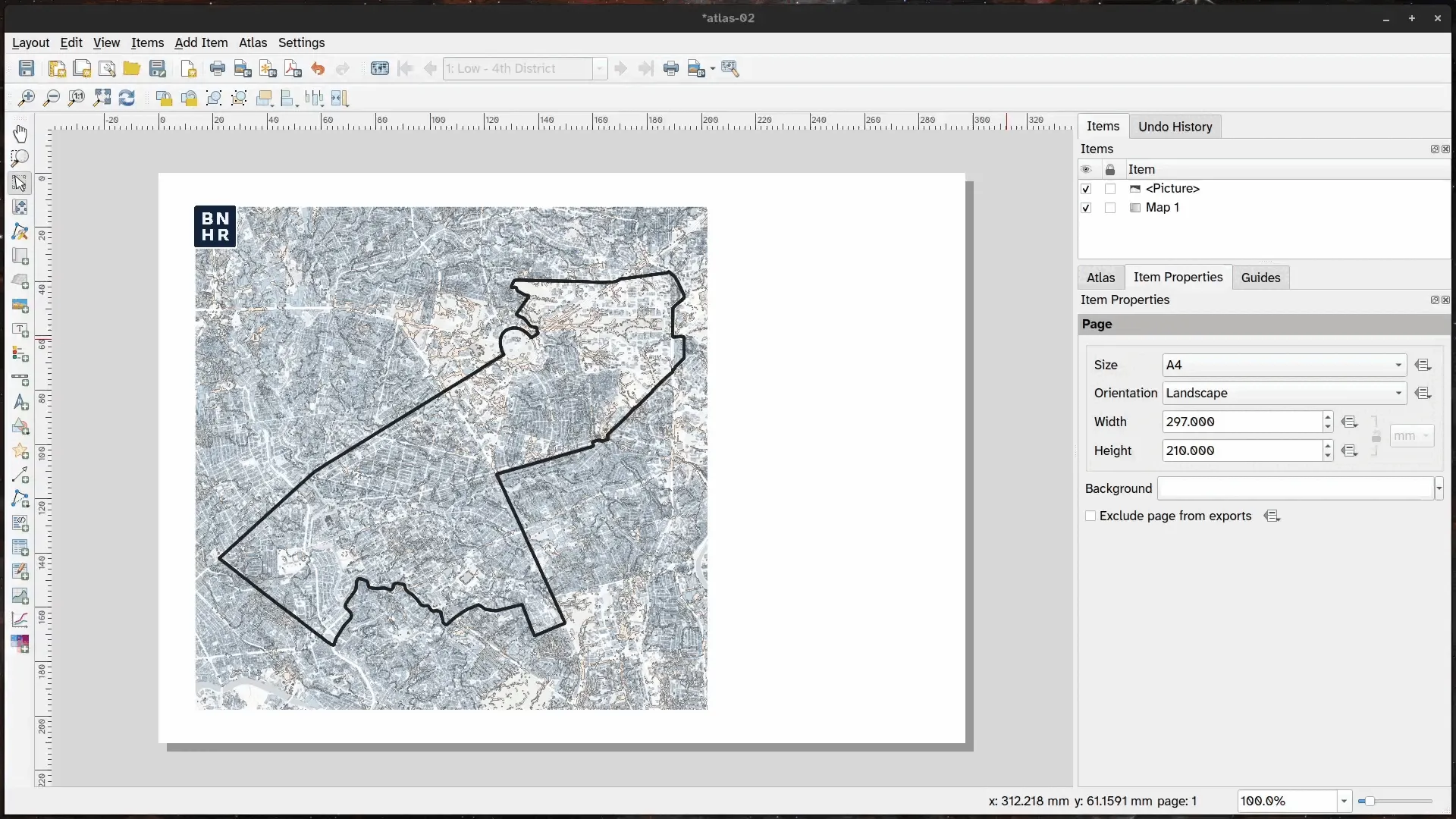 Sample atlas