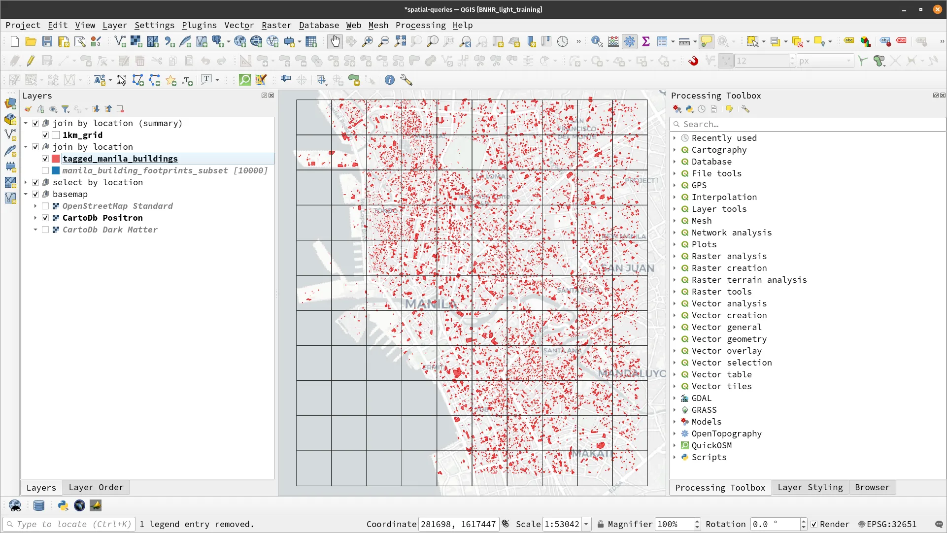 Layers for exercise 2.3 loaded