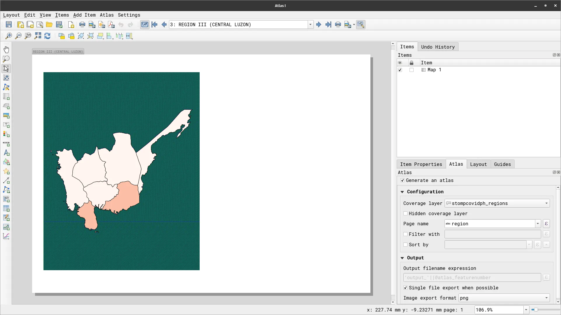 Atlas showing only the region of interest (1)