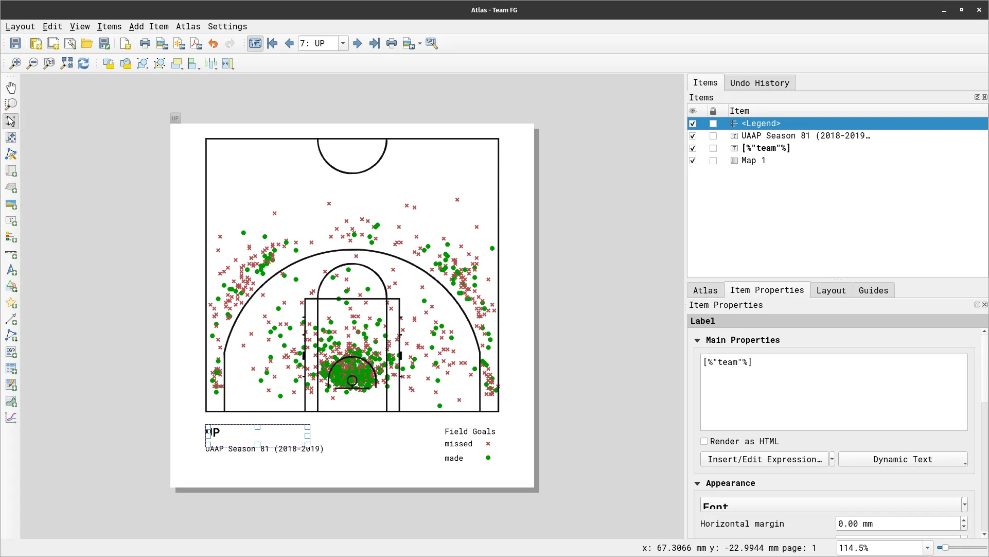 FG Atlas with other elements