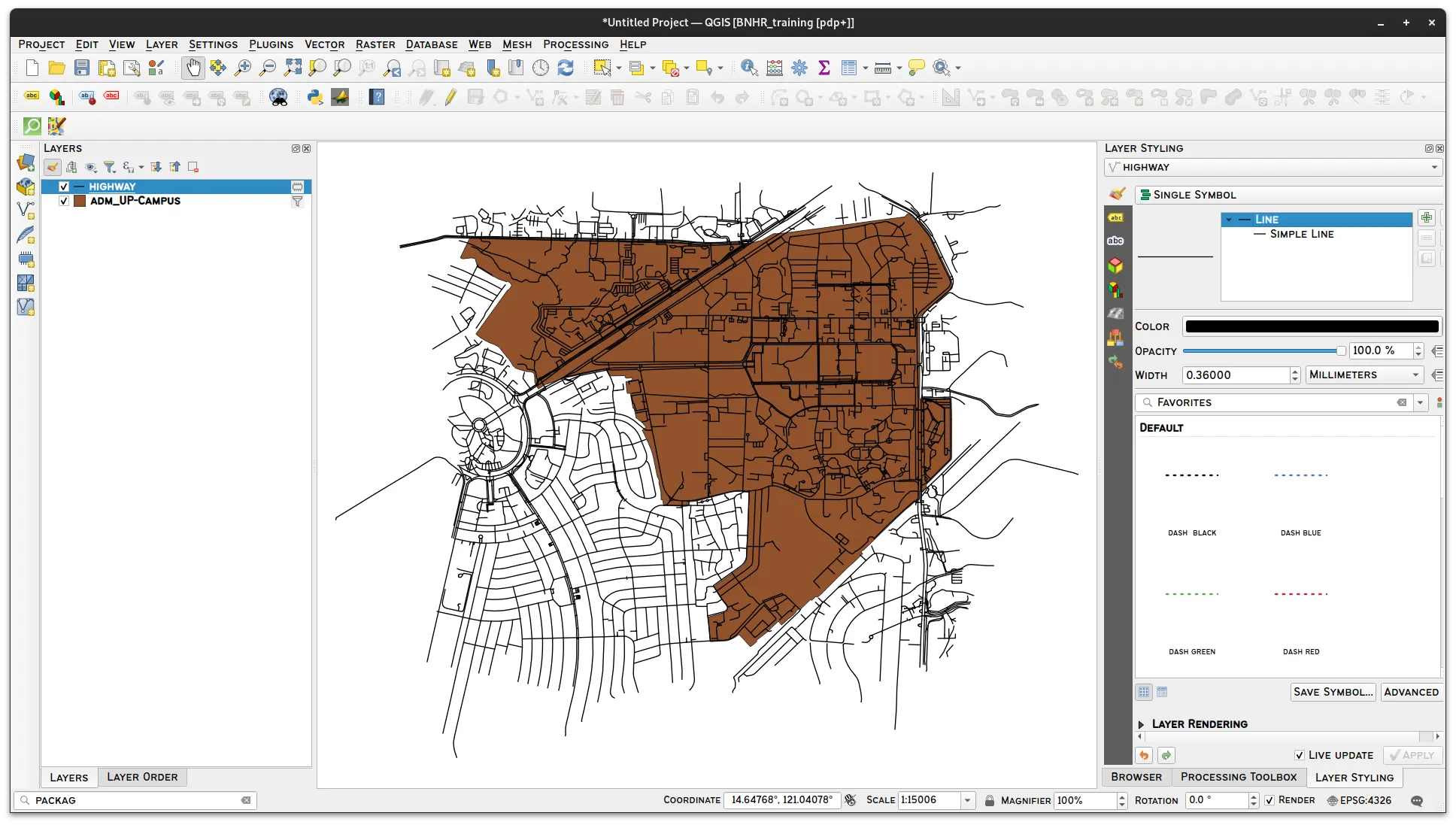 Output QuickOSM plugin