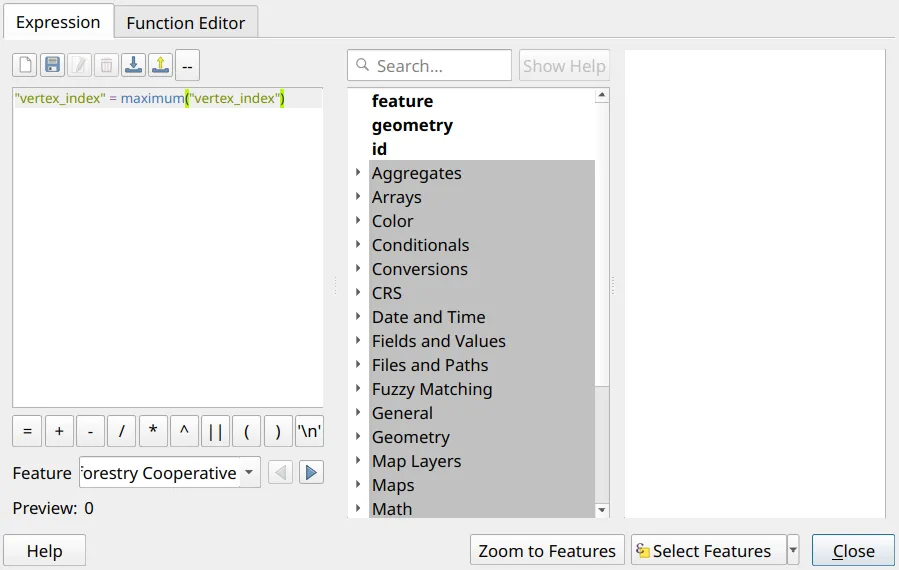 Selecting the closing vertex